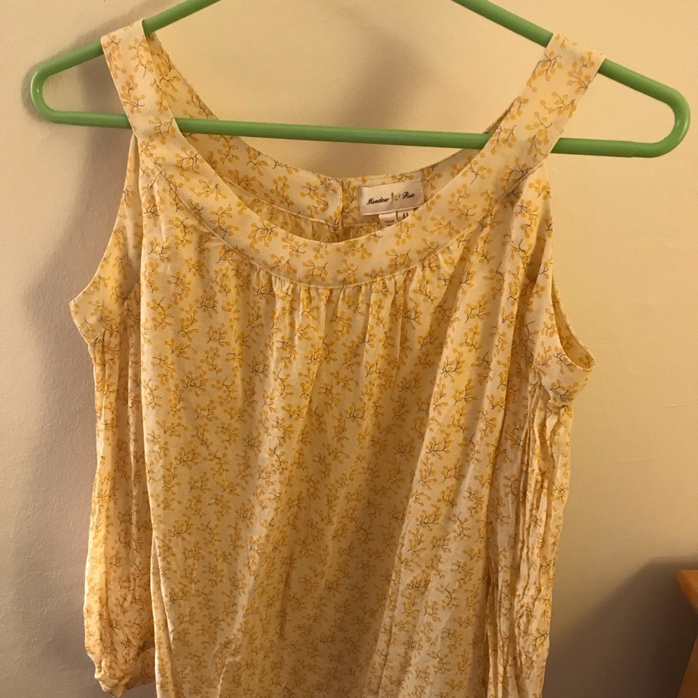 Spring Cold Shoulder Blouse